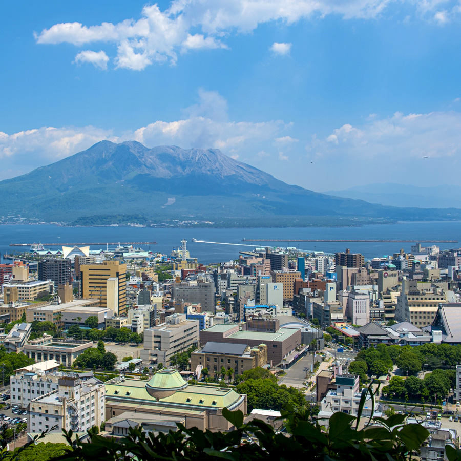 鹿児島の街並み